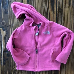 Pink North Face Pink ZIP